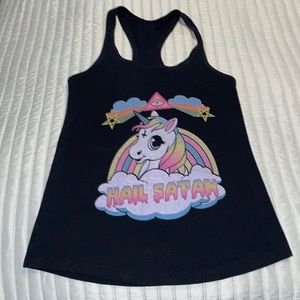 Hail Satan my little pony tank - women’s small